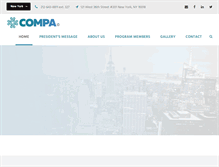 Tablet Screenshot of compa-ny.org